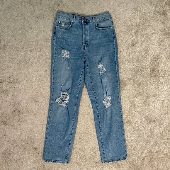 BDG Denim - BDG for Urban Outfitters Relaxed Fit Distressed Jeans – Light Wash – Size 30